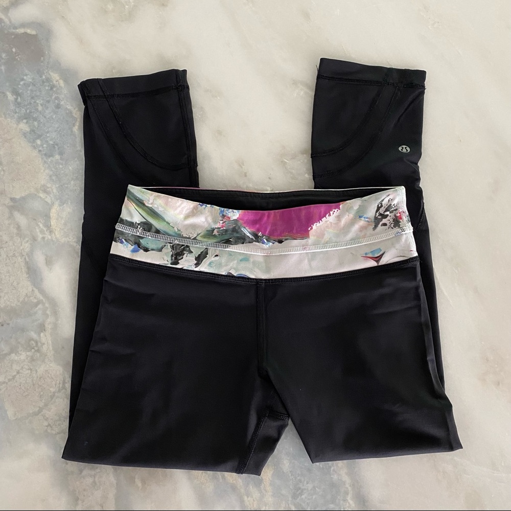 Lululemon workout capri leggings